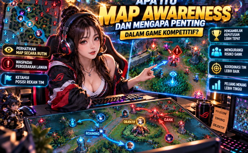 Apa Itu Map Awareness dan Mengapa Penting dalam Game Kompetitif?